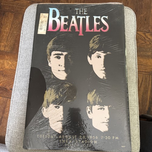 The Beatles Shea Stadium August 23 1966 Vintage Promo Poster