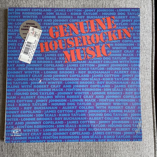 Various Genuine Houserockin Music LP Alligator AL 101