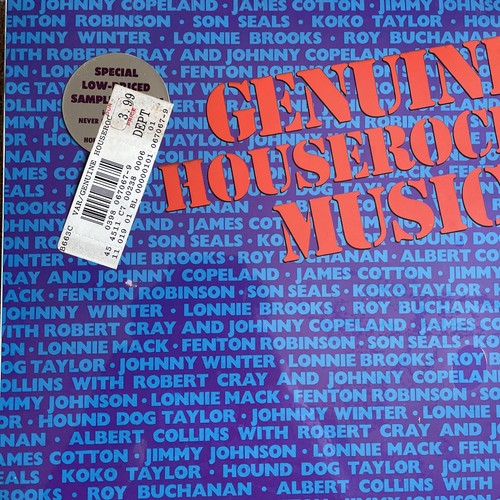 Various Genuine Houserockin Music LP Alligator AL 101 - photo 2