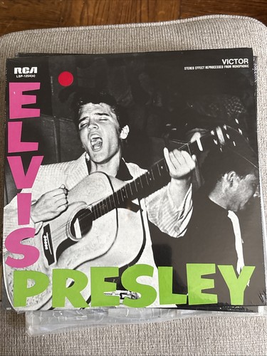 Sealed Vintage Elvis Presley Debut Album Vinyl LP