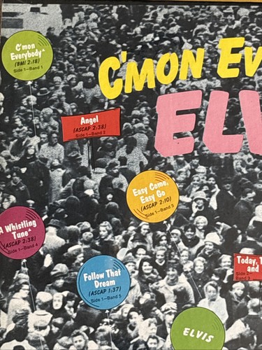 Elvis Presley - C'mon Everybody LP (RCA Camden CAL-2518) - photo 5