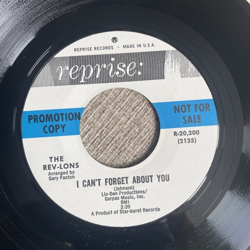 The Rev-Lons Love Can't Be A One Way Deal 7" 45 Promo - photo 5