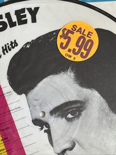 Vintage Elvis Presley 20 Greatest Hits Vinyl Picture Disc LP - photo 3