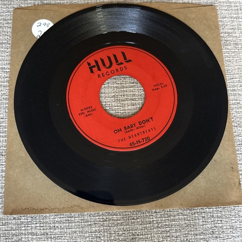 THE HEARTBEATS 45 RPM A Thousand Miles Away 1956 DooWop - photo 2
