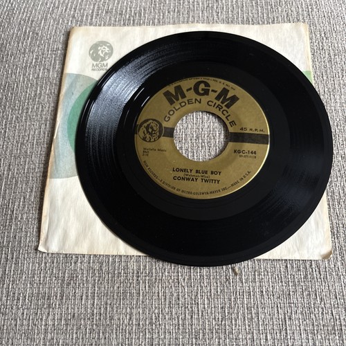 Conway Twitty - It's Only Make Believe/ Lonely Blue Boy - MGM 45 - photo 2