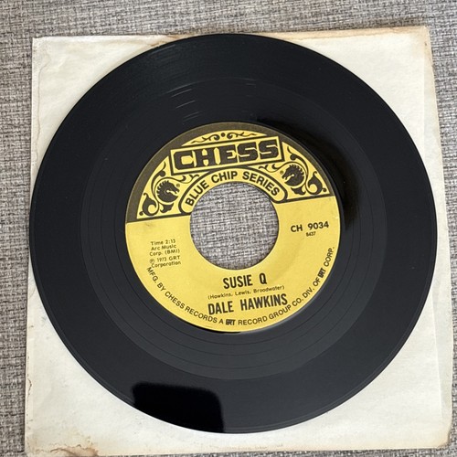 DALE HAWKINS - SUSIE Q / LA DO DA DA, CHESS CH 9034, 45 RPM - photo 2