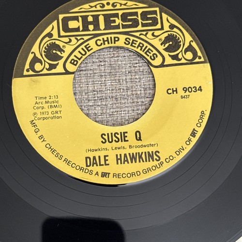 DALE HAWKINS - SUSIE Q / LA DO DA DA, CHESS CH 9034, 45 RPM - photo 3