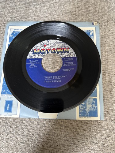 THE SUPREMES - "FLOY JOY / THIS IS THE STORY" - 45 RPM RECORD - photo 4