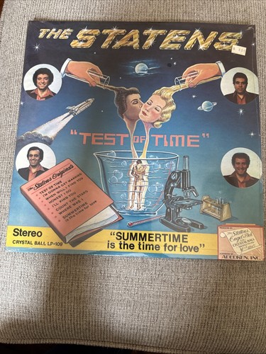 THE STATENS Test Of Time LP Crystal Ball LP-109 Factory Sealed
