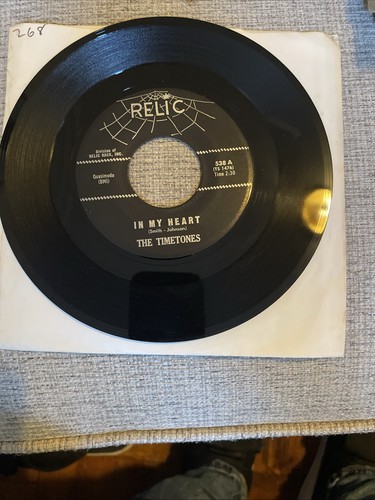 The Timetones - In My Heart / My Love - Relic 538 - Doo Wop 45 R