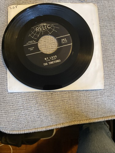 The Timetones - In My Heart / My Love - Relic 538 - Doo Wop 45 R - photo 3