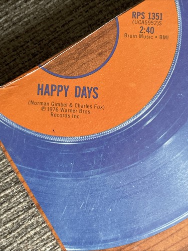 Pratt & McClain Featuring Happy Days Vinyl LP 1976 Reprise MS 22 - photo 5