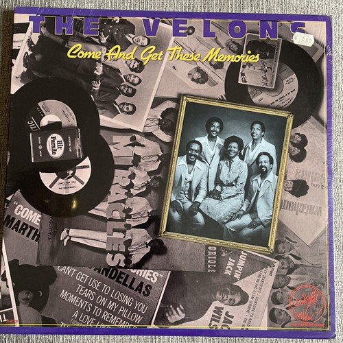 The Velons Come and Get The Memories LP Solid Smoke 1981