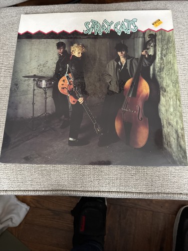 Vintage Stray Cats Self Titled 1981 UK Vinyl Record LP