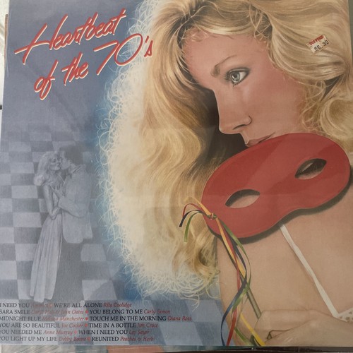 HEARTBEAT OF THE 70’s Vinyl LP Record In Shrink Wrap