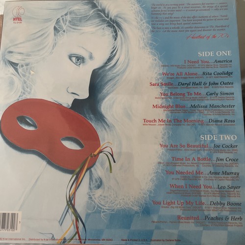 HEARTBEAT OF THE 70’s Vinyl LP Record In Shrink Wrap - photo 2