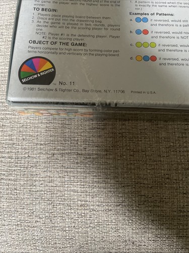 VIS A VIS Counterpoint Strategy Game SELCHOW RIGHTER VTG 1981 - photo 4