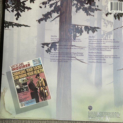 Father Guido Sarducci - Breakfast in Heaven 1986 LP - photo 3