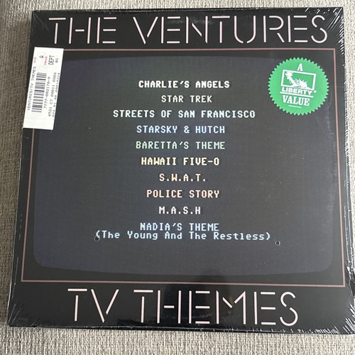 The Ventures - TV Themes LP (1984) Liberty Records Vinyl