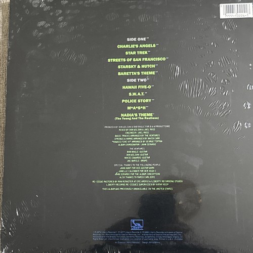 The Ventures - TV Themes LP (1984) Liberty Records Vinyl - photo 3