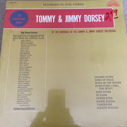 Tommy & Jimmy Dorsey Stereophonic Sound Vinyl LP STILL SEALED
