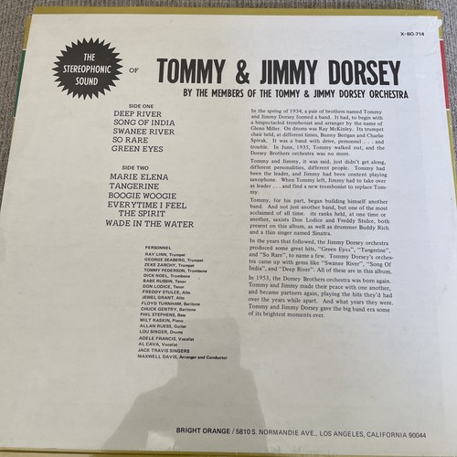 Tommy & Jimmy Dorsey Stereophonic Sound Vinyl LP STILL SEALED - photo 3