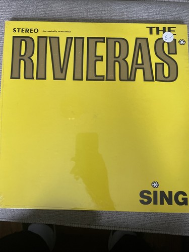THE RIVIERAS Sing LP Post 2000 Doo-Wop 1960s Soul Shrink Wrap