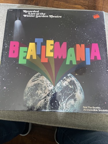 BEATLEMANIA Live At The Winter Garden VG+/EX Vinyl 2LPs