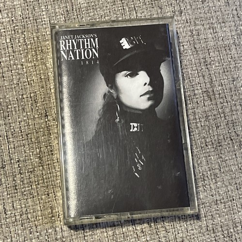JANET JACKSON - Rhythm Nation 1814 Cassette Tape 1989