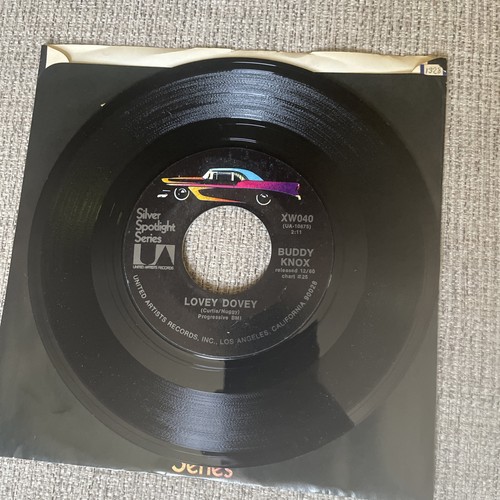 Buddy Knox Lovey Dovey Ling-Ting-Tong 45 RPM United Artists - photo 2