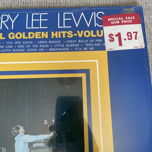 Jerry Lee Lewis – Original Golden Hits - Vol 1 LP 1969 Sealed - photo 2