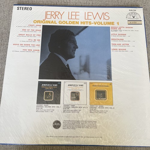 Jerry Lee Lewis – Original Golden Hits - Vol 1 LP 1969 Sealed - photo 3