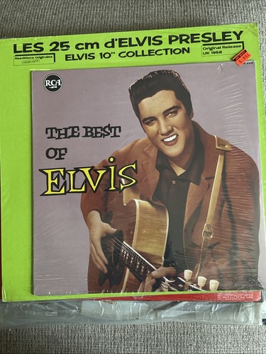 Elvis Presley – The Best Of Elvis 1983 RCA 10" Sealed Import