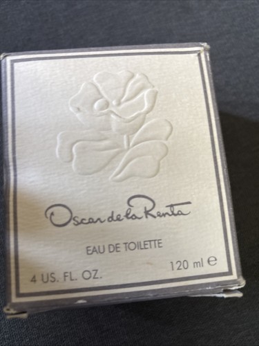 Vintage Oscar de la Renta Eau de Toilette 4 oz 120ml Spray Bottl