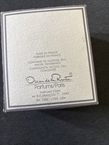 Vintage Oscar de la Renta Eau de Toilette 4 oz 120ml Spray Bottl - photo 2