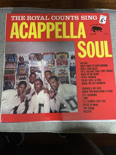The Royal Counts Sing . Acappella Soul Vol. 1. Catamount LP-901.