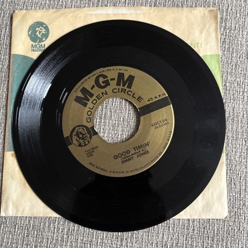 Jimmy Jones 45 RPM Good Timin / Handy Man MGM Golden Circle KGC1