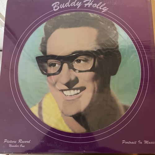BUDDY HOLLY PORTRAIT IN MUSIC PICTURE DISC VINYL 12" RECORD
