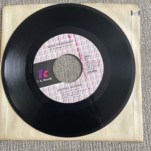 George McCrae - Rock Your Baby 1974 Vinyl 45rpm
