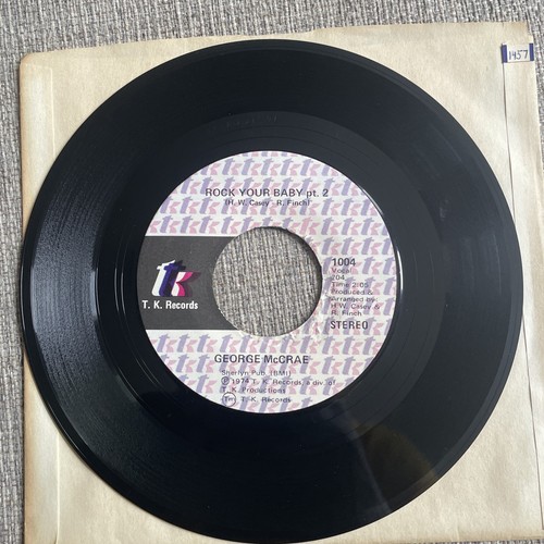 George McCrae - Rock Your Baby 1974 Vinyl 45rpm - photo 3