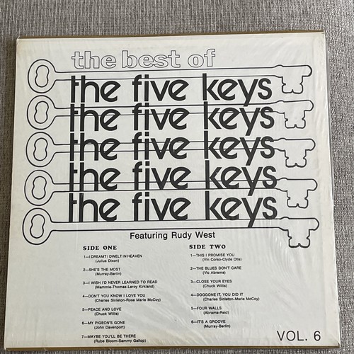DOOWOPLP FIVE KEYS CAP-1006 The Best of the Five Keys - photo 3