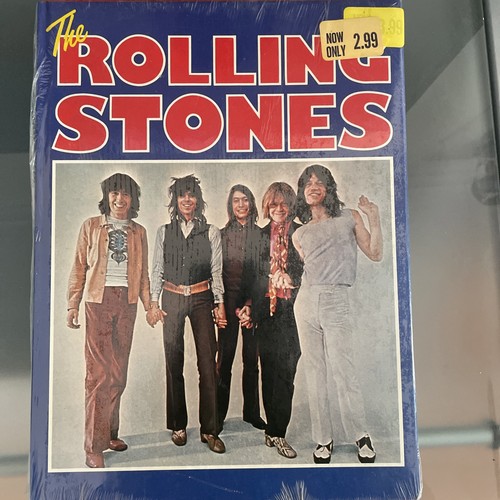 VINTAGE The Rolling Stones Book In Original Shrink Wrap 1970s