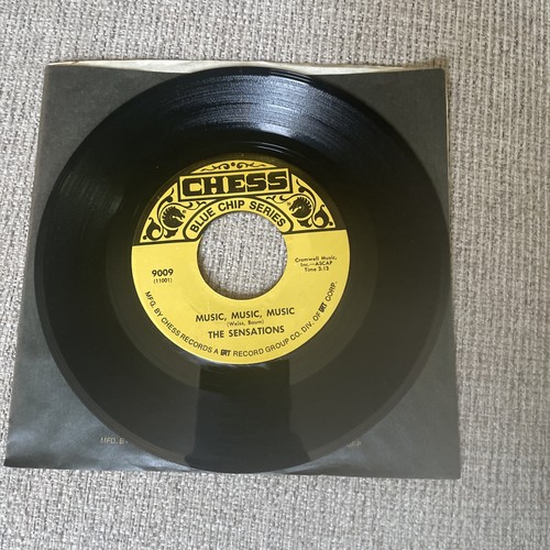 The Sensations Let Me In 45 RPM Chess 9009 Vintage Vinyl