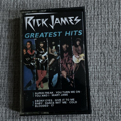 Rick James Greatest Hits Cassette 1986 Funk Soul Super Freak
