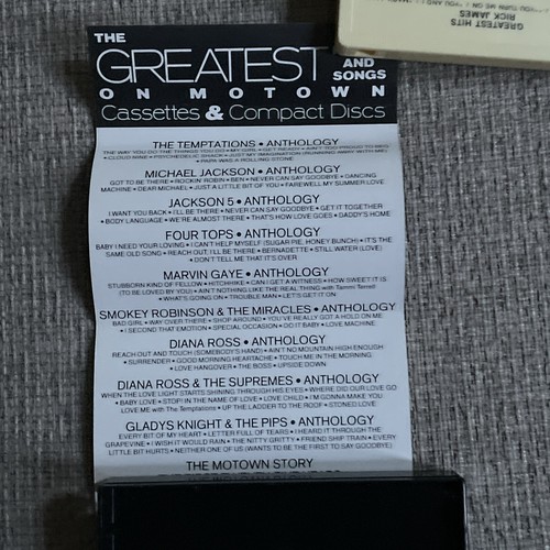 Rick James Greatest Hits Cassette 1986 Funk Soul Super Freak - photo 3