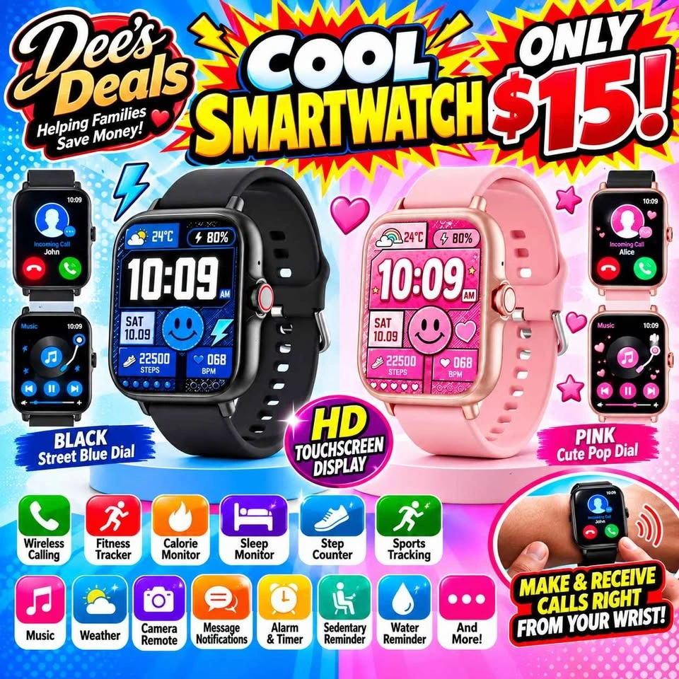Cool Smartwatch BRAND NEW IN BOX ONLY $15 - photo 2
