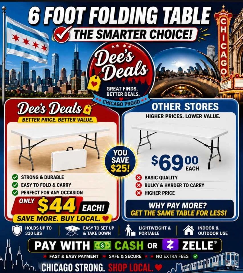 Heavy Duty Commercial Folding Tables BRAND NEW IN BOX - photo 2