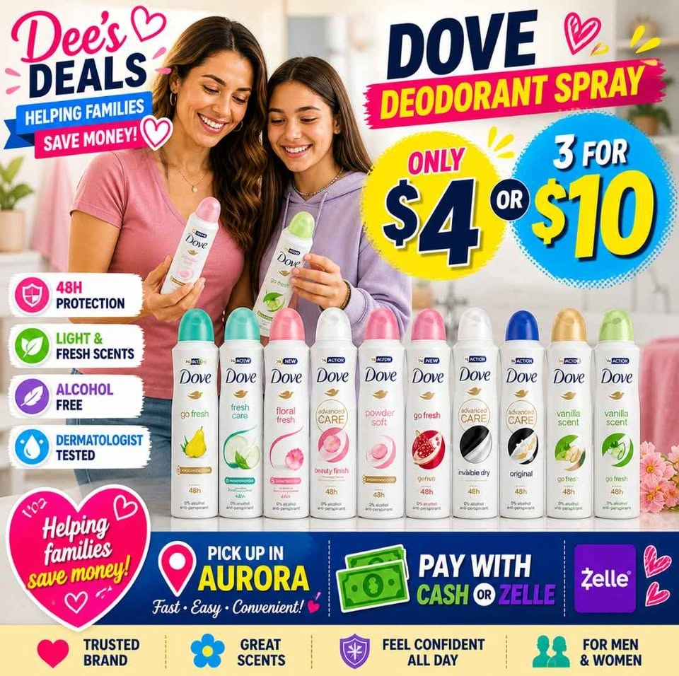 Dove women's deodorant $4 each or 3 for $10 - photo 3