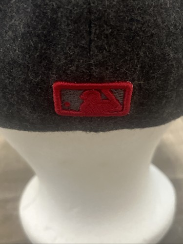 Blue Jays MLB Red Gray Cooperstown New Era Flannel Cap - photo 3
