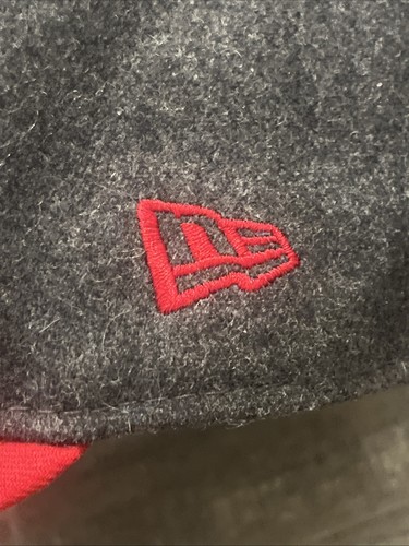 Blue Jays MLB Red Gray Cooperstown New Era Flannel Cap - photo 5